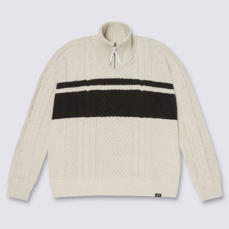 [TDC 컬렉션] 하프 집 스웨터