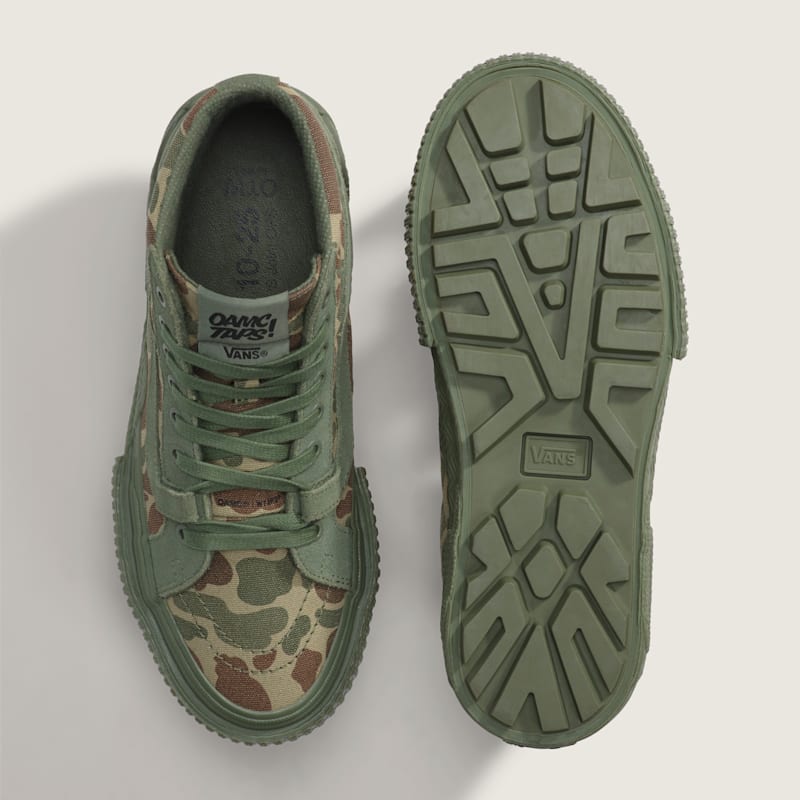 OTW × OAMC × WTAPS 스케이트-하이 러그