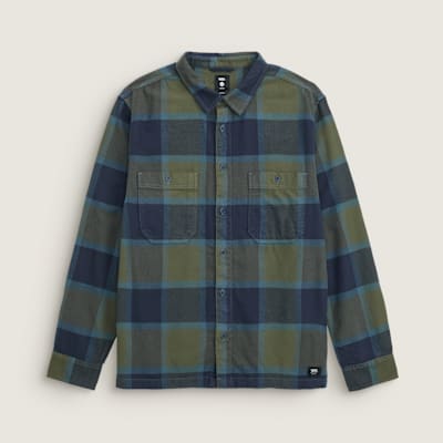 락스퍼 플래드 플란넬 셔츠