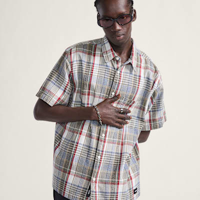 반스 프리미엄 반소매 우븐 셔츠