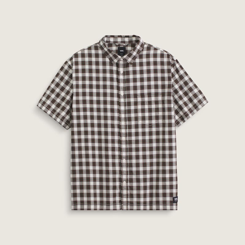몬테 플래드 반소매 우븐 셔츠