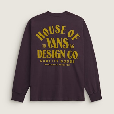 반스 호브 긴소매 티셔츠