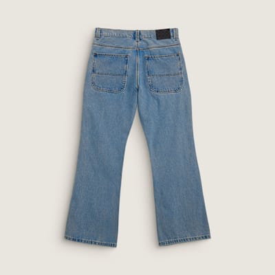 스케이트 루즈 부츠컷 데님 팬츠