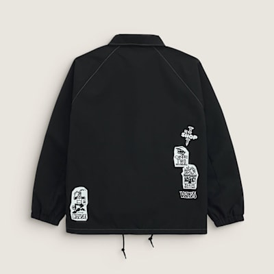 콘트라스트 스티치 코치 자켓