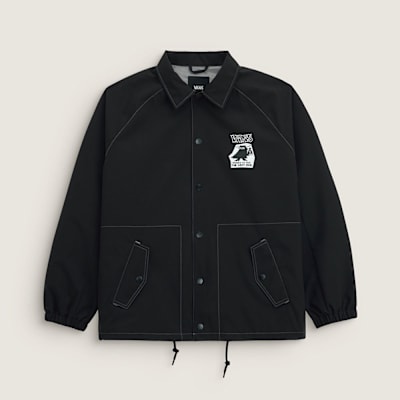 콘트라스트 스티치 코치 자켓