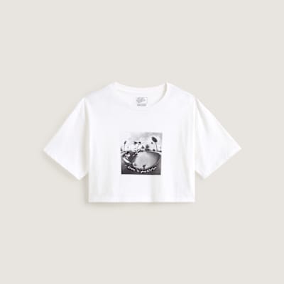 리듬 릴렉스 크롭 반소매 티셔츠