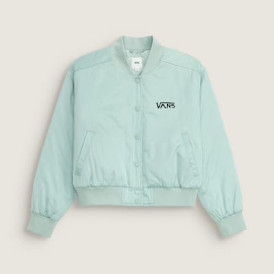 [반스 아티스트 컬렉션] VANS X RIROO 크롭 베이스볼자켓