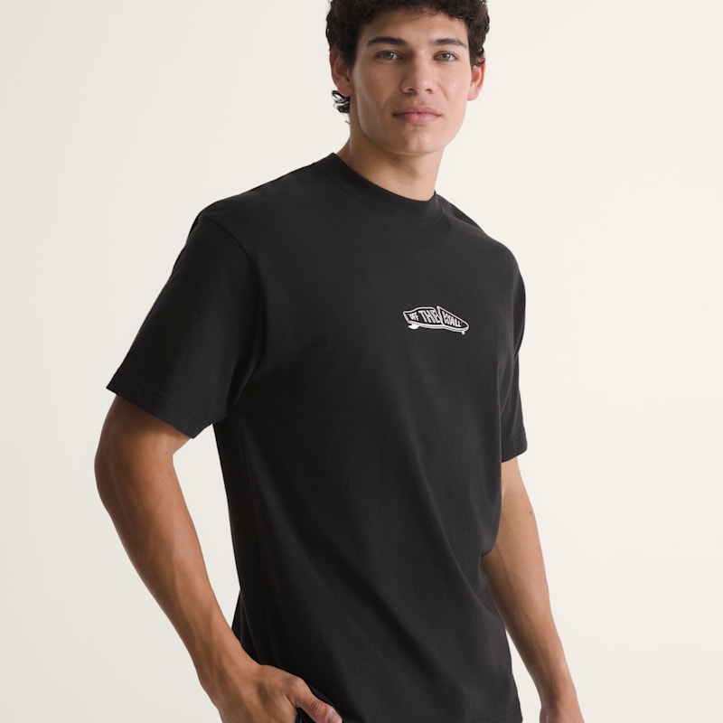 버클드 반소매 티셔츠