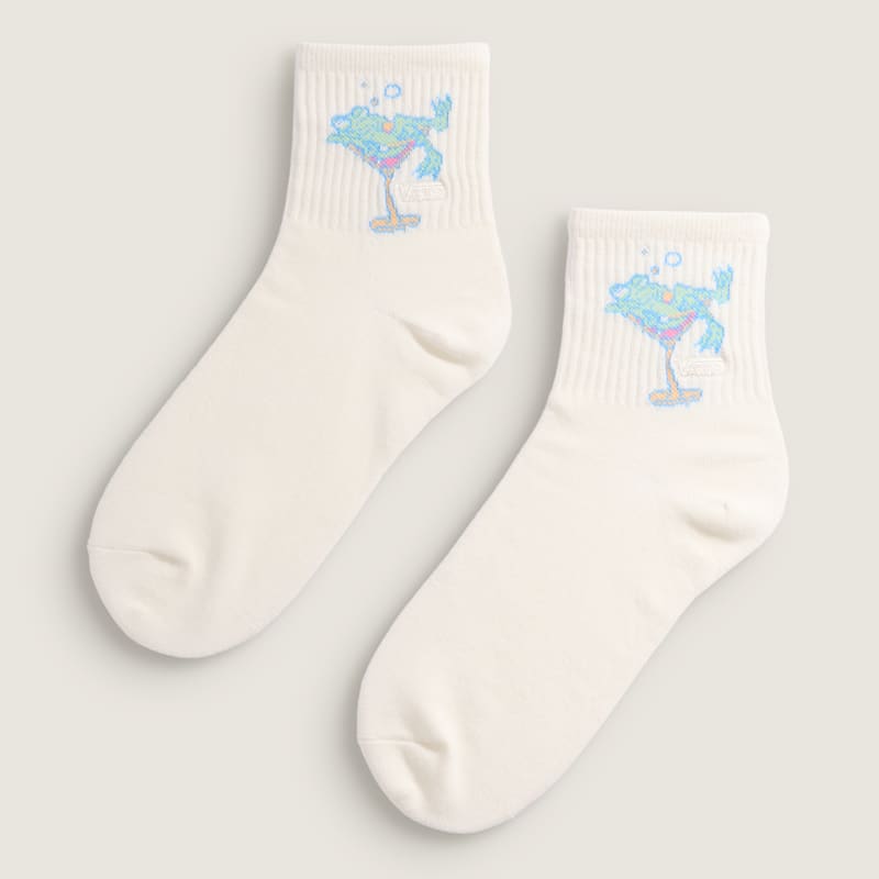 반스 아트 하프 크루 삭스