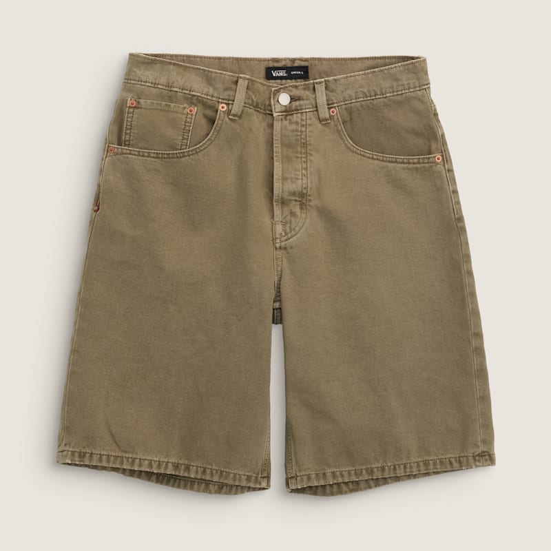 반스 프리미엄 체크-5 배기 데님 쇼츠