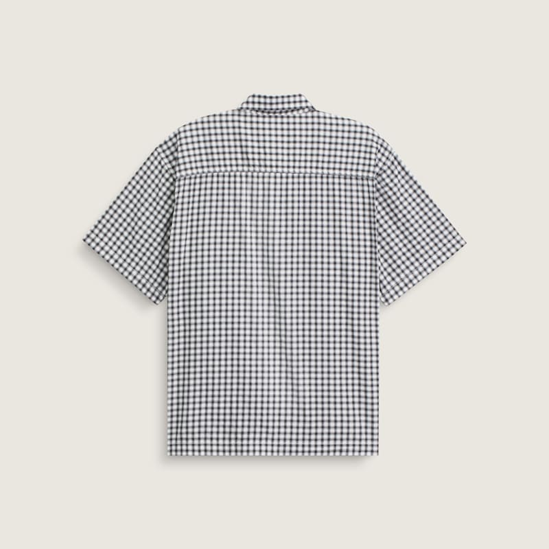 락스퍼 미니 플래드 반소매 셔츠