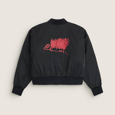 [반스 아티스트 컬렉션] VANS X RIROO 크롭 베이스볼자켓