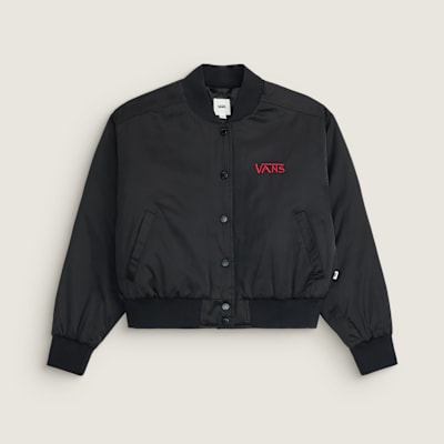 [반스 아티스트 컬렉션] VANS X RIROO 크롭 베이스볼자켓