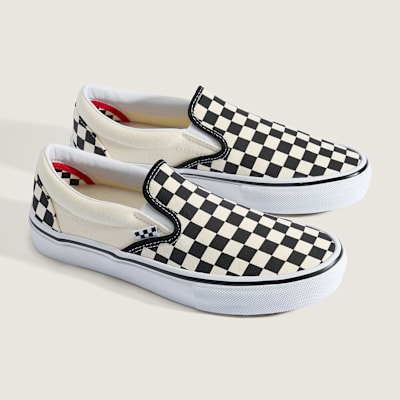 스케이트 슬립온 체커보드